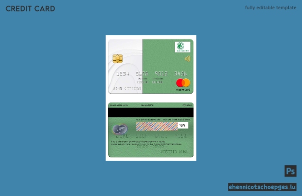 Sudan Saudi Sudanese Bank Mastercard Beispielvorschau